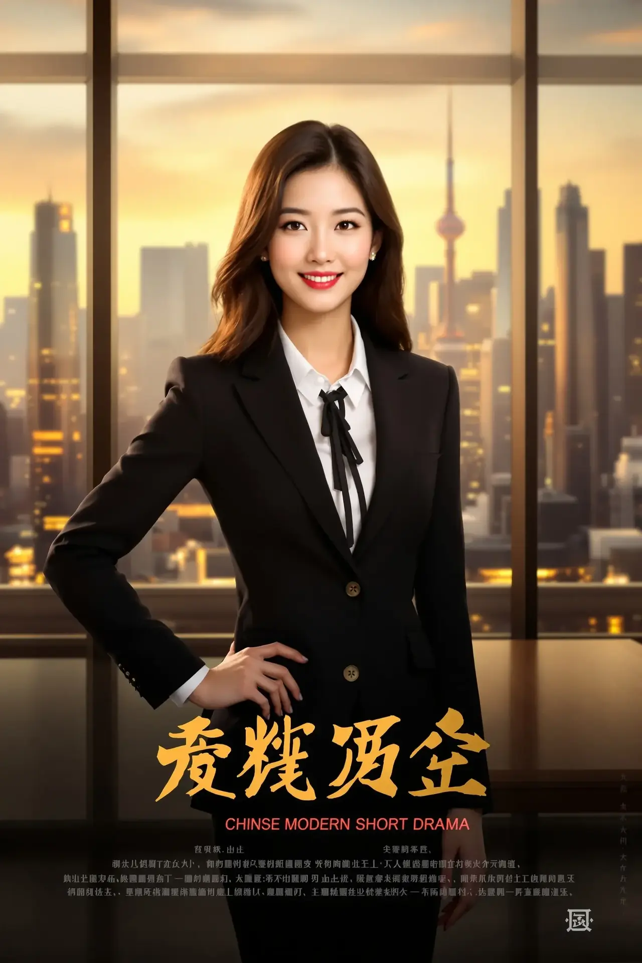 长安第一女掌柜封面，古装题材短剧，共66集，黄果短剧